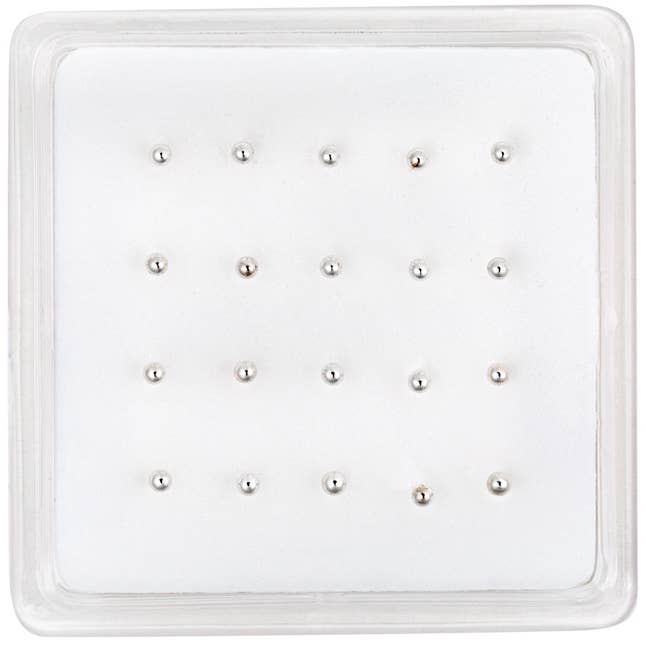 Pendientes de nariz con bola de 2 mm en plata 925 - D (EE. UU.-DDP) para venta al por mayor de Silver Jewellery Cavern Wholesale