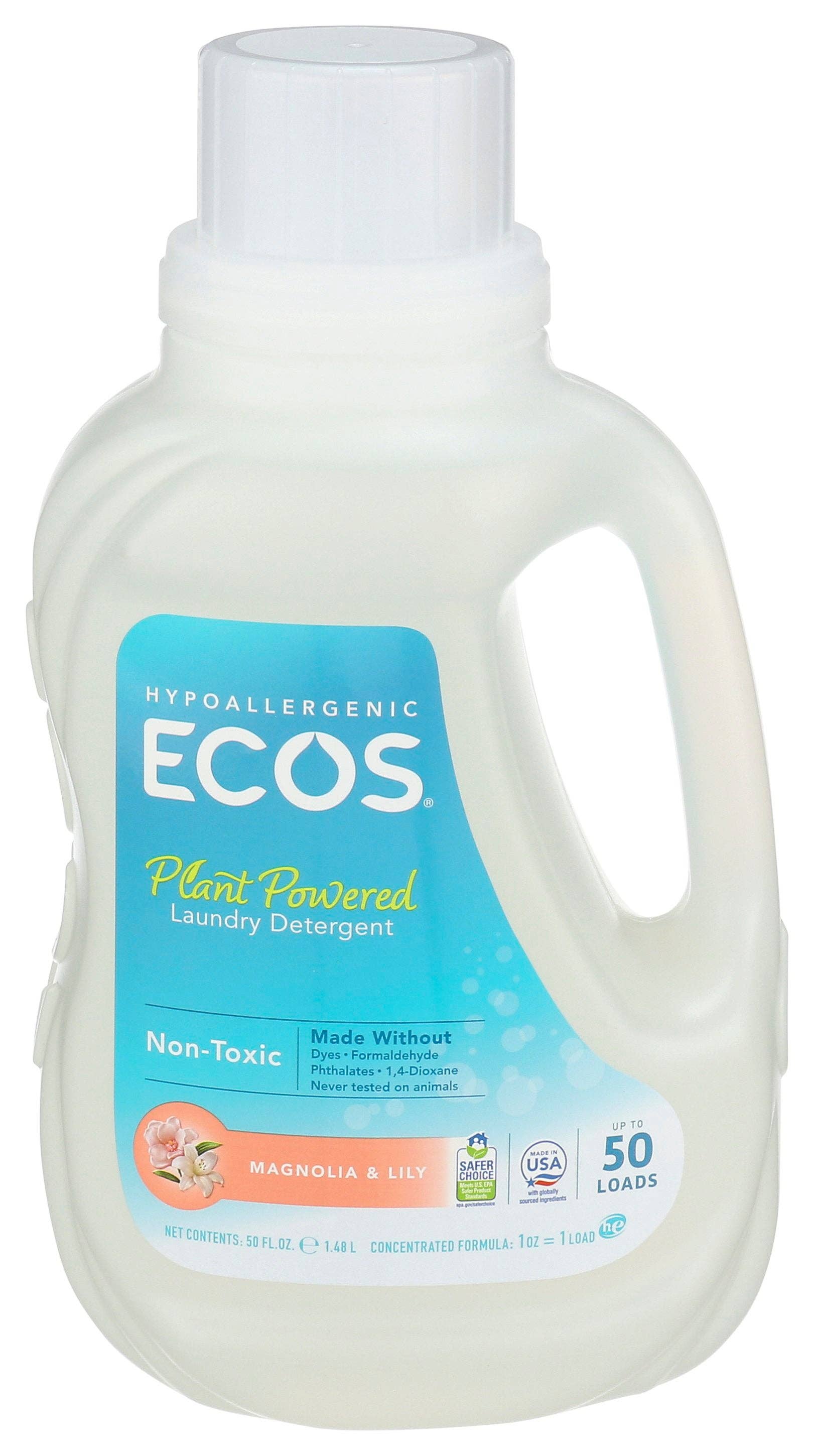 Everyday Supply Co - Wholesale Laundry Detergent Powder/Pods - ECOS LNDRY MAGNOLIA LILY 50Z - Case of 8
