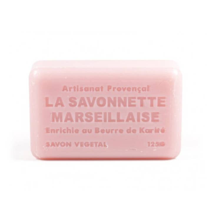 Au Savon de Marseille - Wholesale Bar Soap - Wild rose - French soap with organic shea butter 125g2