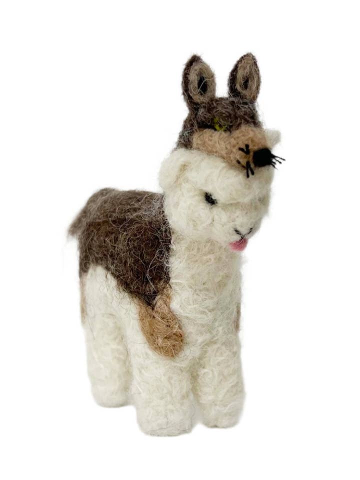Mouton en peau de loup pour la vente par Lanart Alpaca