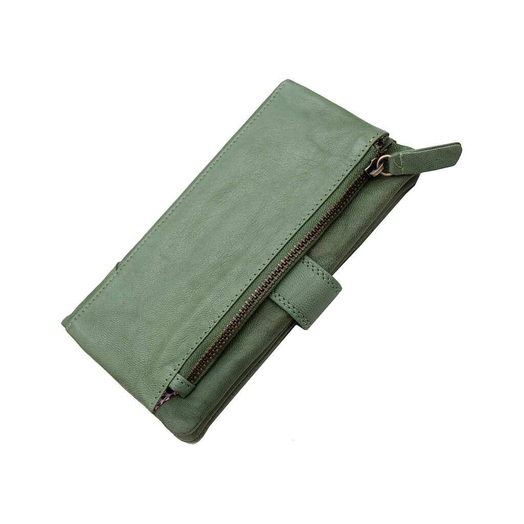 PRIMEHIDE - Venta al por mayor Cartera - Mujer - Monedero de piel grande Crumble - 650319