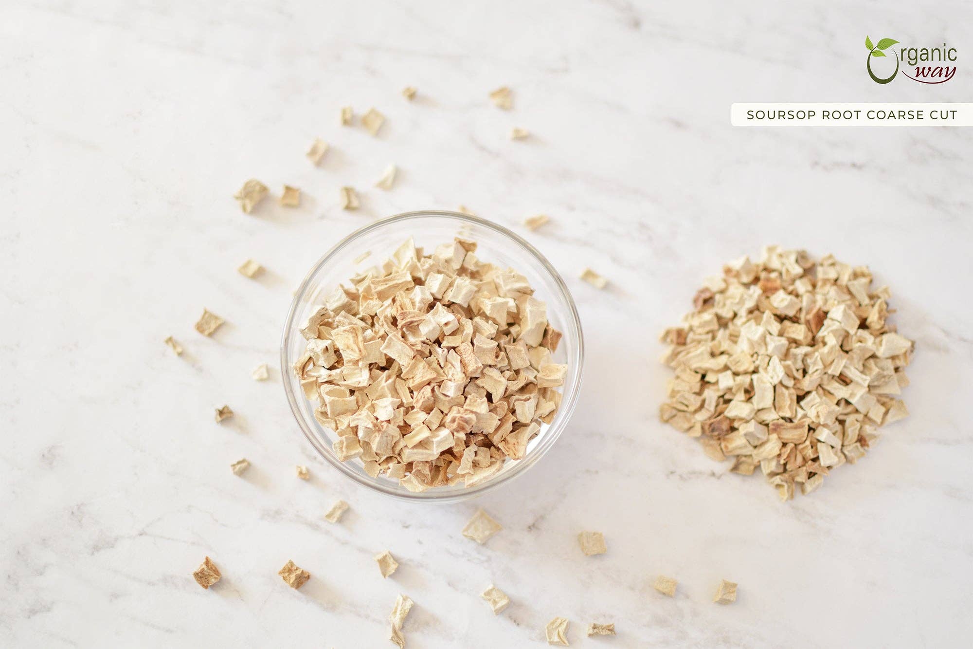 Organic Way LLC - Wholesale Herbs - Dried Soursop Fruit Coarse Cut (Annona muricata) - Vegan, Non-GMO & Gluten Free | Tested for Heavy Metal and Purity | 100% Raw from Sri Lanka3