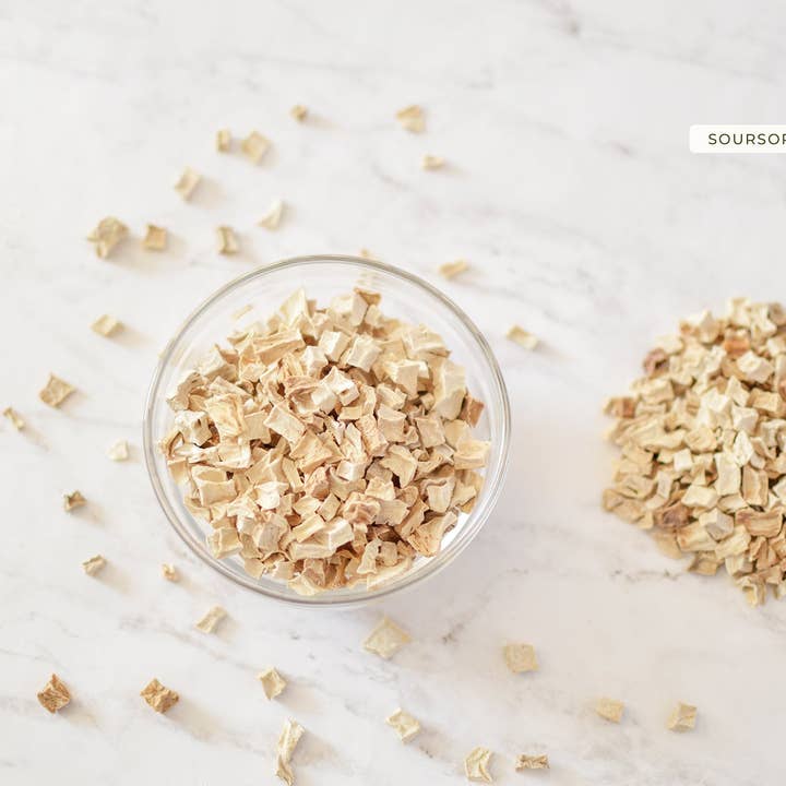 Organic Way LLC - Wholesale Herbs - Dried Soursop Fruit Coarse Cut (Annona muricata) - Vegan, Non-GMO & Gluten Free | Tested for Heavy Metal and Purity | 100% Raw from Sri Lanka3