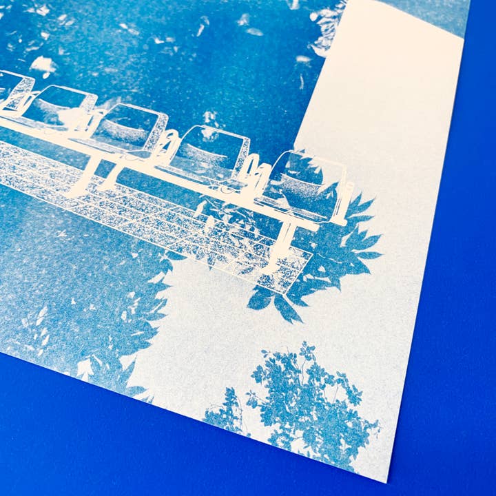 ANO Studio - Wholesale Art Print - Riso Print | Waiting II2