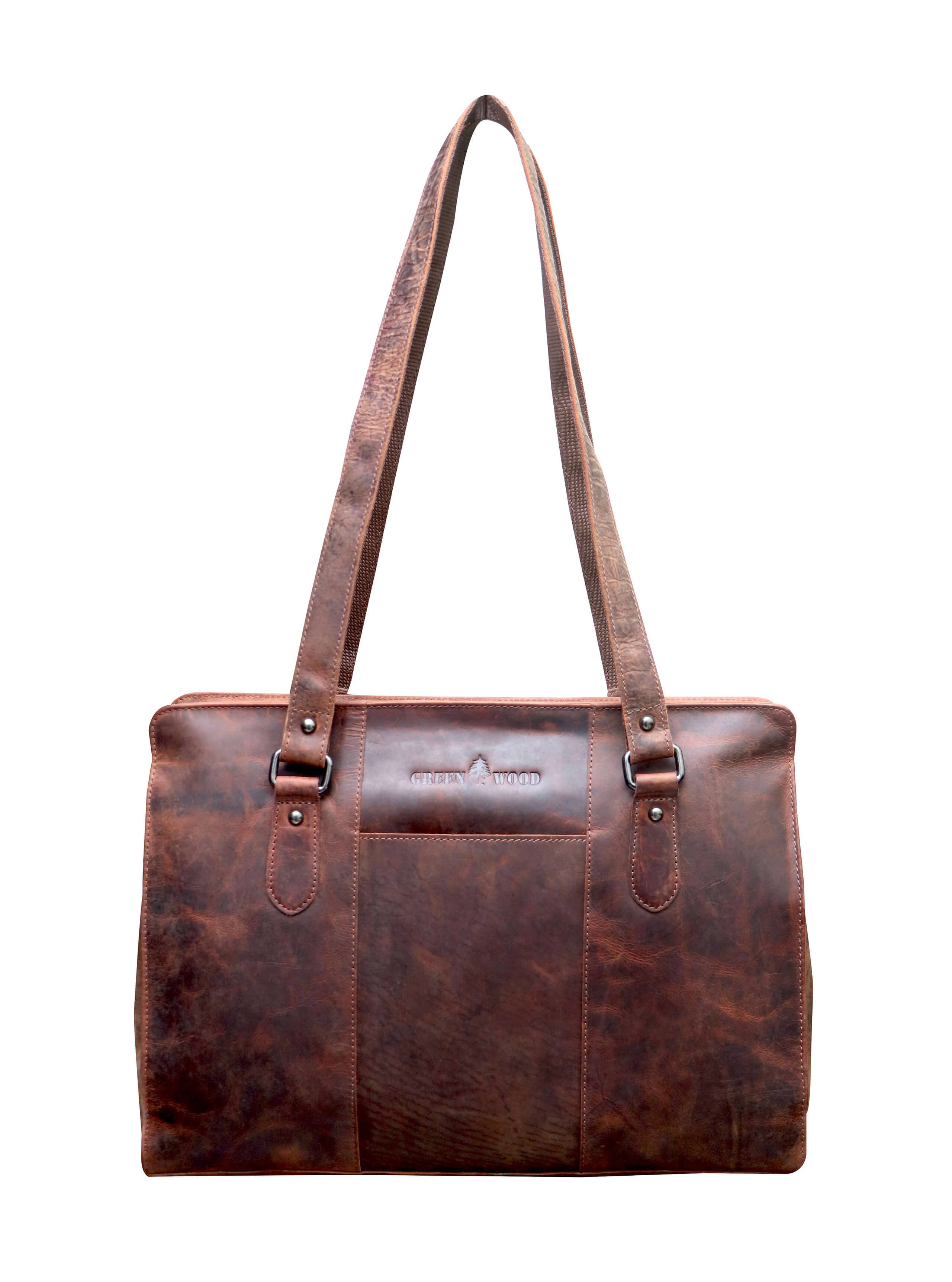 Greenwood - Vente Sac porté épaule – femme - Sac épaule pour femme Madi en cuir, sac shopper6