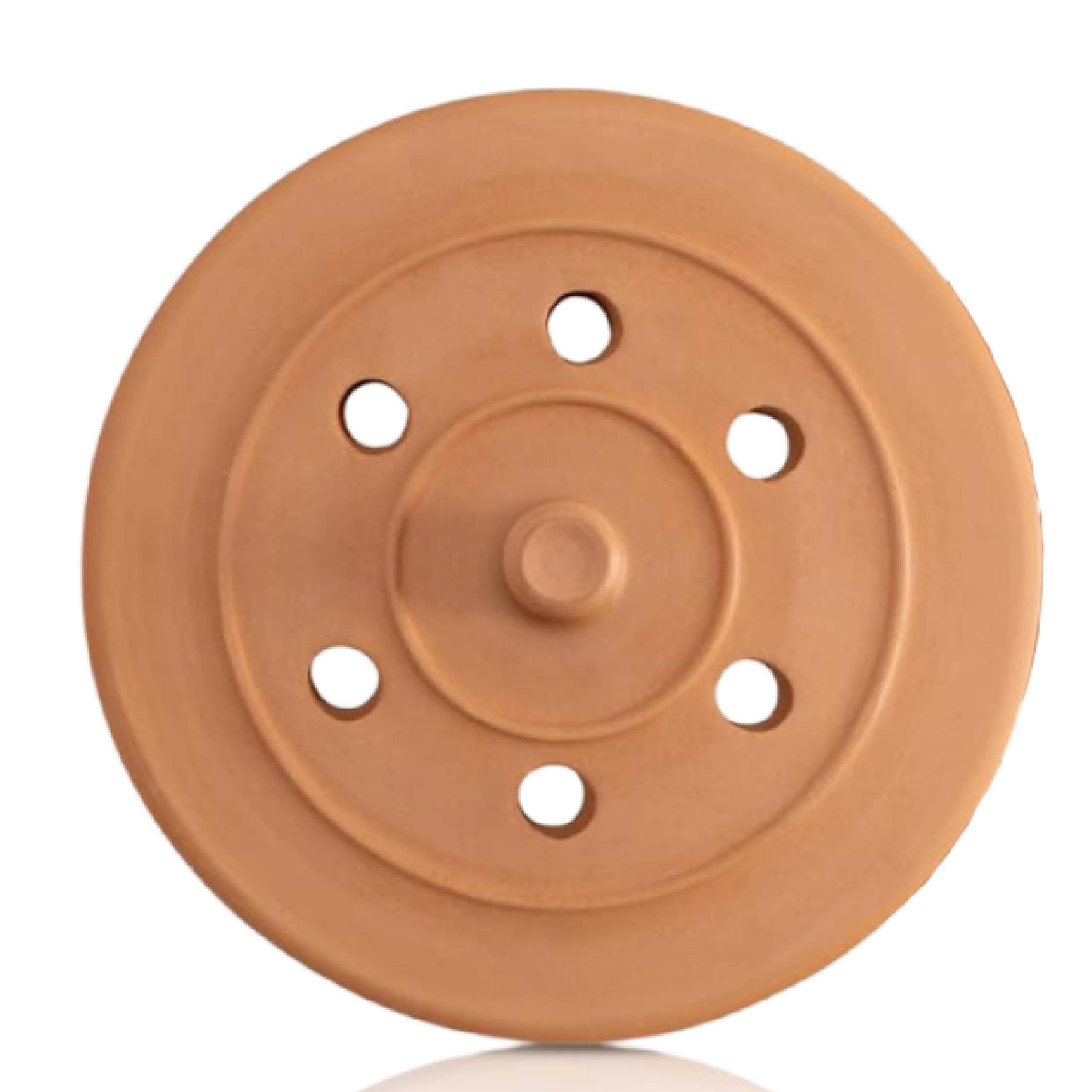 Hakan - Vendita all'ingrosso Utensile/attrezzo da cucina - Coperchio Dolma in terracotta fatto a mano, coperchio arrotolato in foglia d'uva14