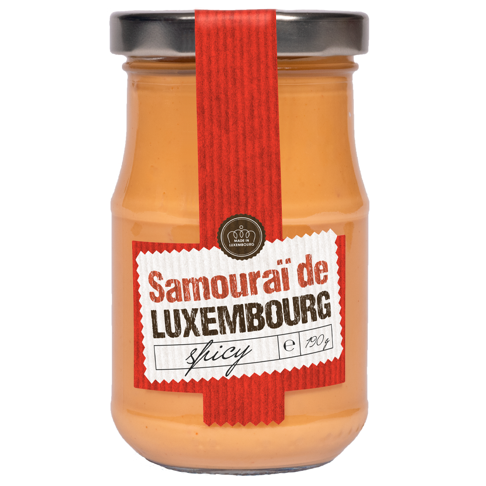 Moutarderie de Luxembourg - Venta al por mayor Salsas - Samurái 12x190g0