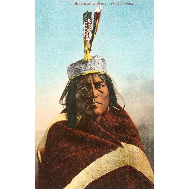 Found Image Press - Wholesale Magnet - Magnet NA-116 Pueblo Indian