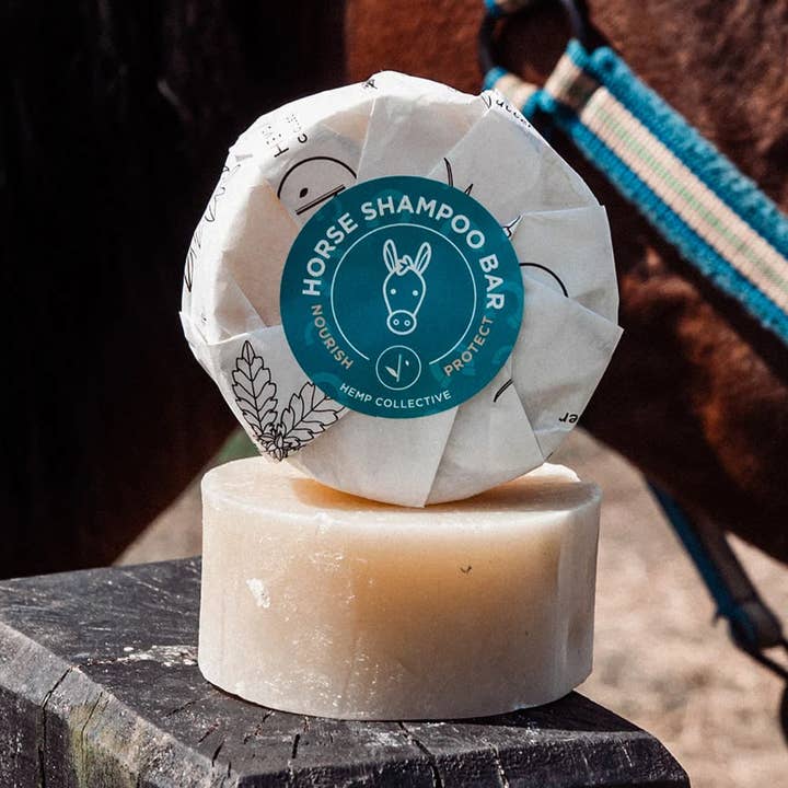 Hemp Horse Shampoo Bar for wholesale by Hemp Collective