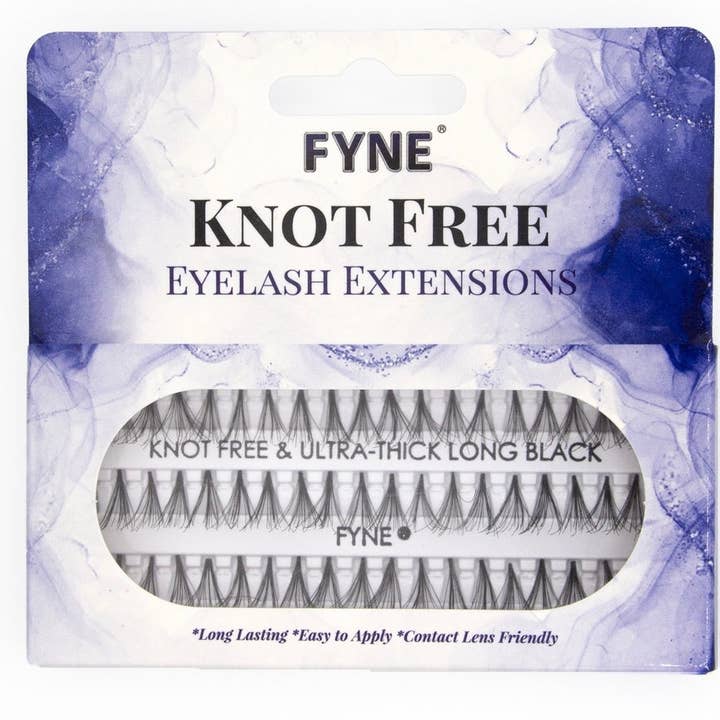 Knot-Free Individual Eyelashes, Long 628-20 for wholesale by Fine Lines (UK) Ltd
