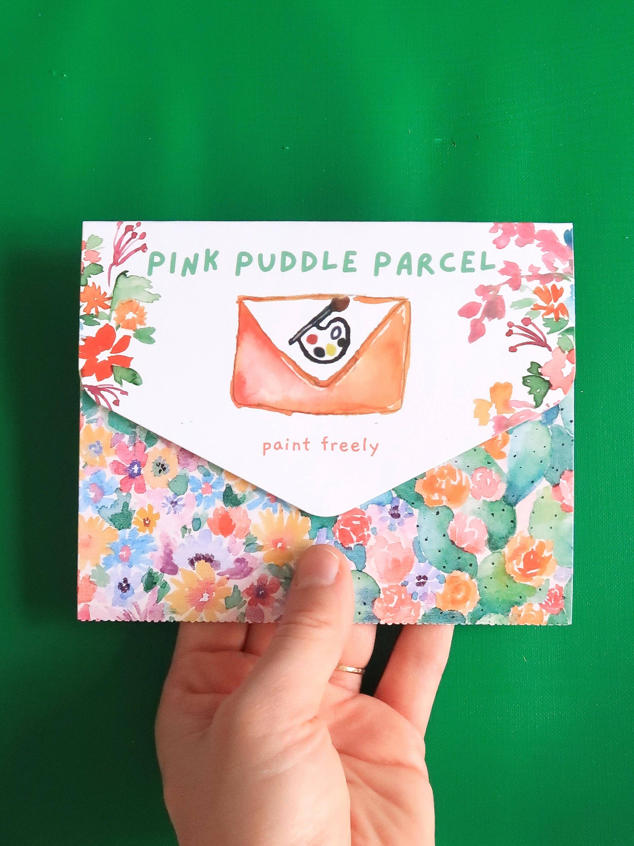 Pink Puddle Studio - Wholesale DIY Craft Kit - Dutch Flower Still Life Paint by Number DIY Watercolor Kit5