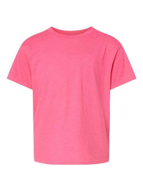 Total Apparel - Wholesale Sublimation Blank T-Shirt - Kids - Gildan Youth Softstyle CVC T-Shirt | Sublimation 64000BCVC12