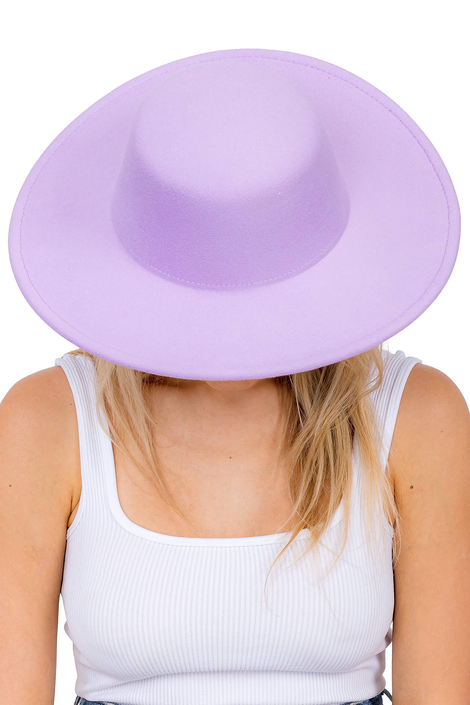 Cap Zone - Wholesale Schippershoed - Uniseks - Cap Zone brede vilten platte hoed met rancher stijl21