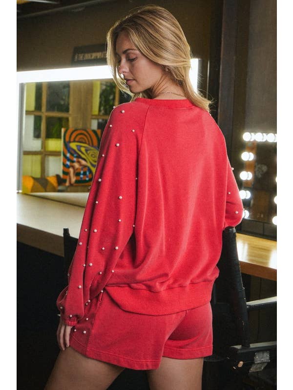 Oddi - Vendita all'ingrosso Pantaloncini - Donna - Pantaloncini in spugna francese lavati con acido2