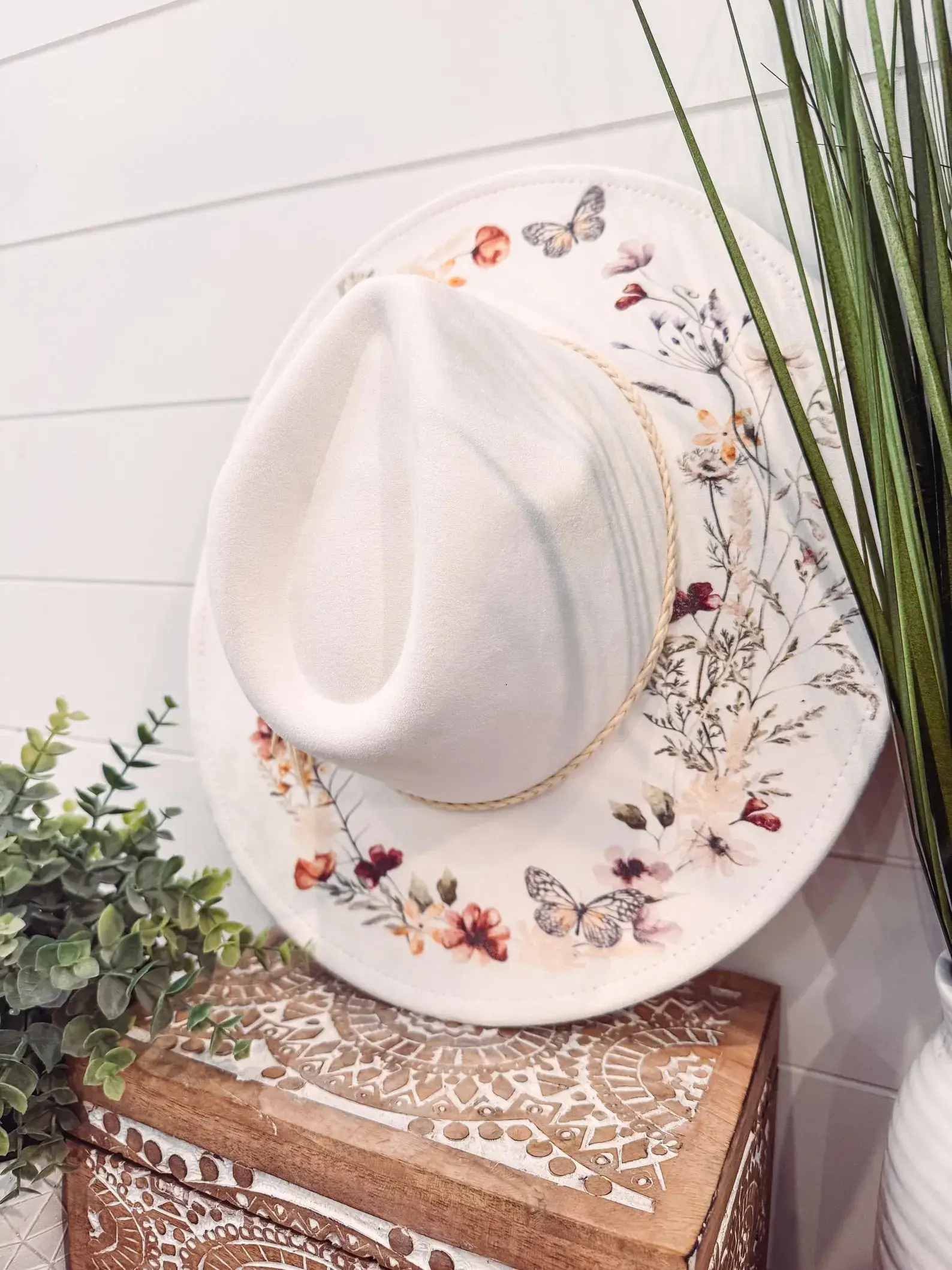 Willie & Dolly Designs - Wholesale Fedora - Women's - Floral Print Hat6
