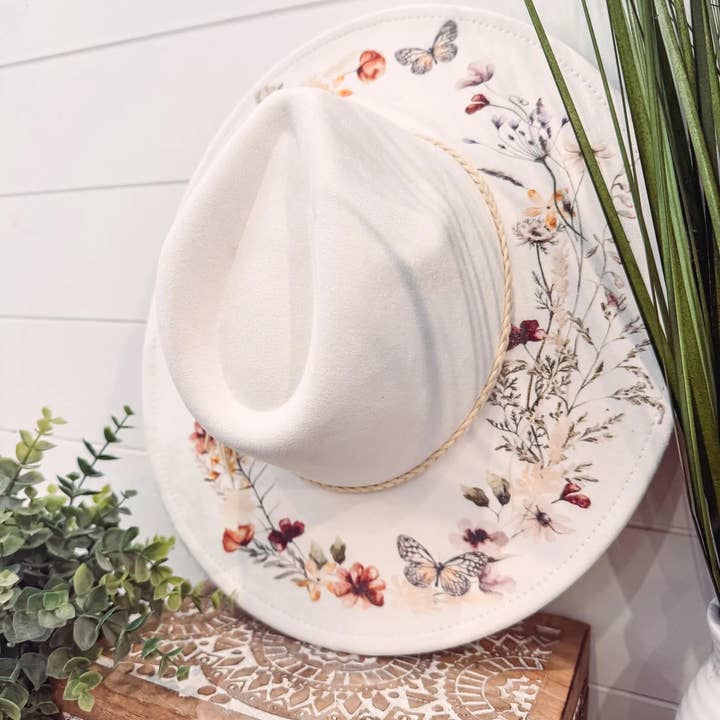 Willie & Dolly Designs - Wholesale Fedora – Women’s - Floral Print Hat6