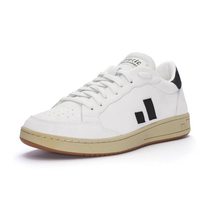 Jesse Lo Cut Classic Chalk White | Jet Black - Baskets vegan basses pour la vente par Ethletic GmbH