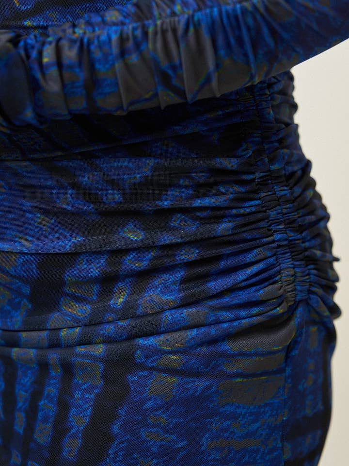 What Lo Wants - Wholesale Dress - Women's - Charlie Ruched Mesh Tube Dress5