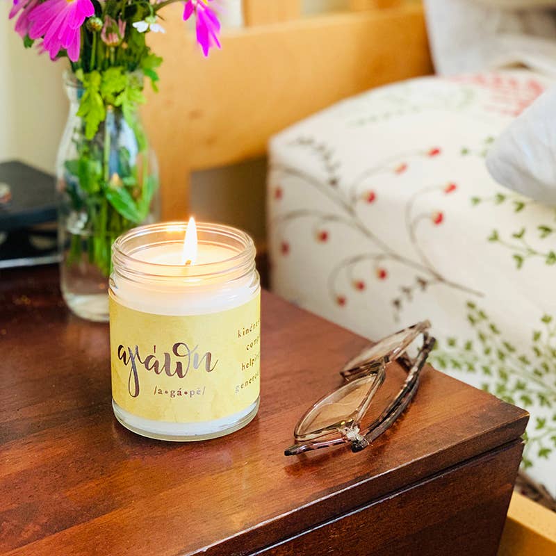 Prosperity Candle - Wholesale Jar/Filled Candle - Love Candle - Agape (kindness) - Handmade1