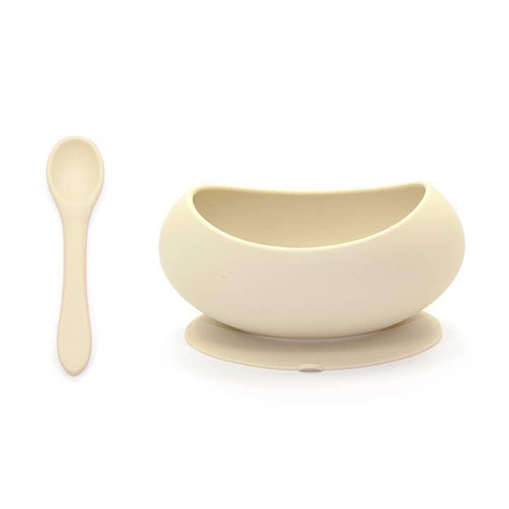 Stage 1 Suction Bowl & Spoon Set for wholesale by OB Designs