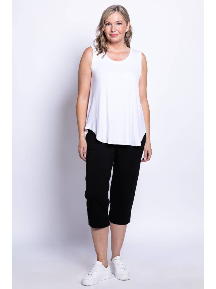 Blue Sky Clothing Co LLC - Wholesale Pants - Women's - Susan Capri, Black, Bamboo2