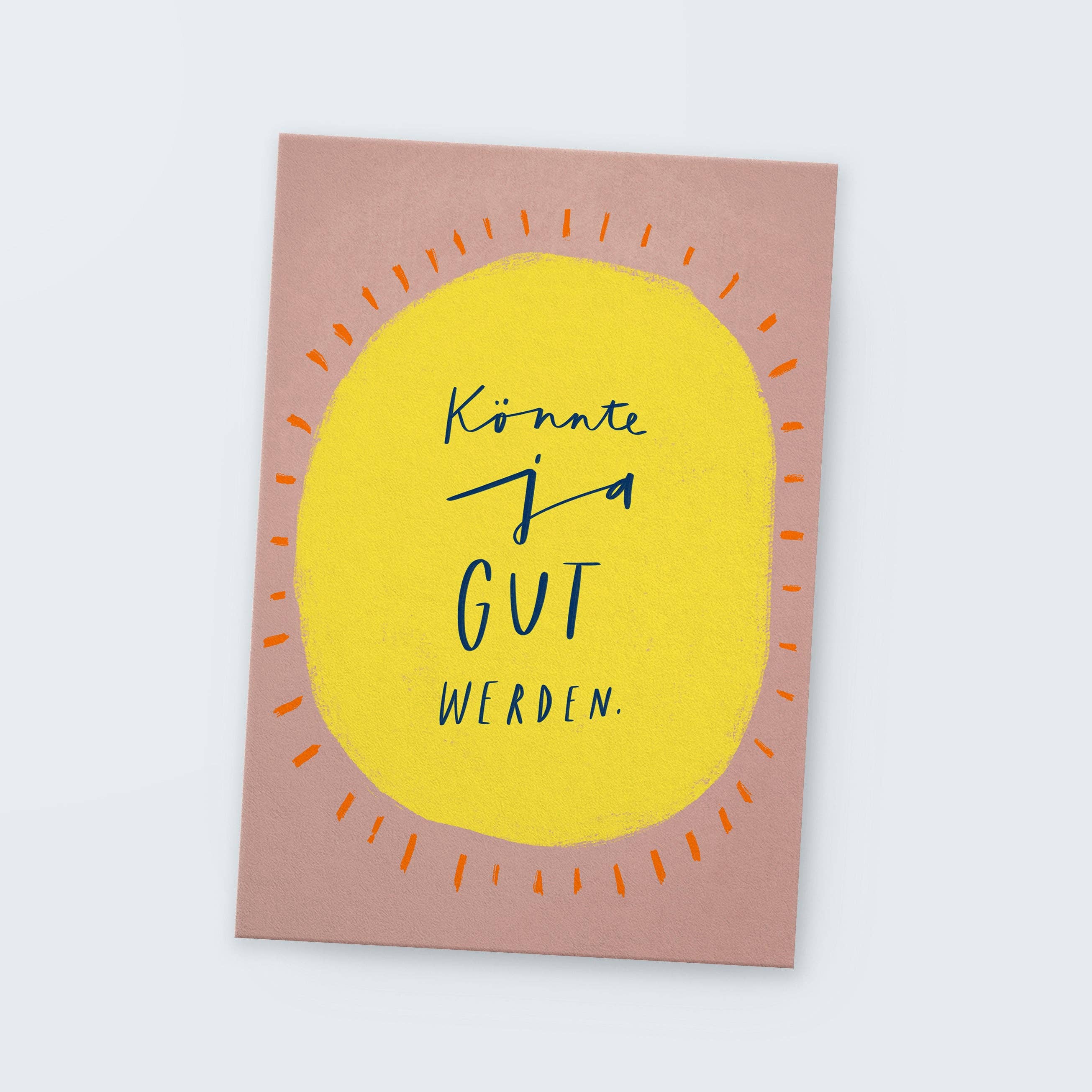 franzizo nachhaltige papeterie - Vendita all'ingrosso Cartoline - Cartolina « Become good »