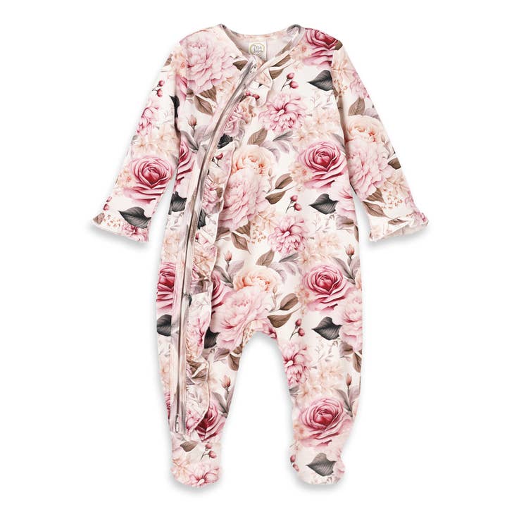 Tesa Babe - Wholesale Sleepwear Set - Women's - Garden Floral Matching Family Pajamas – Soft Bamboo - Gift