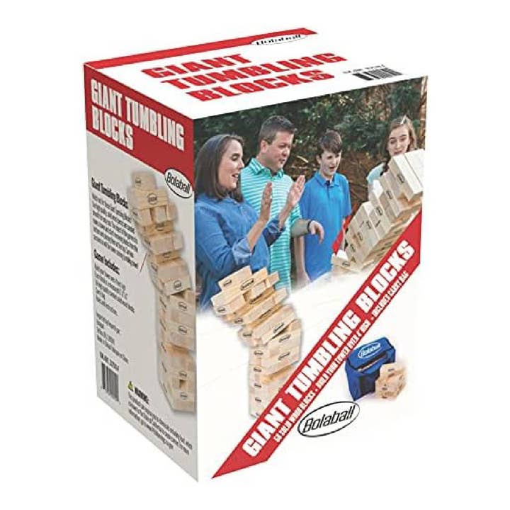 Ergodebrands - Wholesale Stacking Game - Giant Tumbling Blocks - Family | Perfect Outdoor Games2