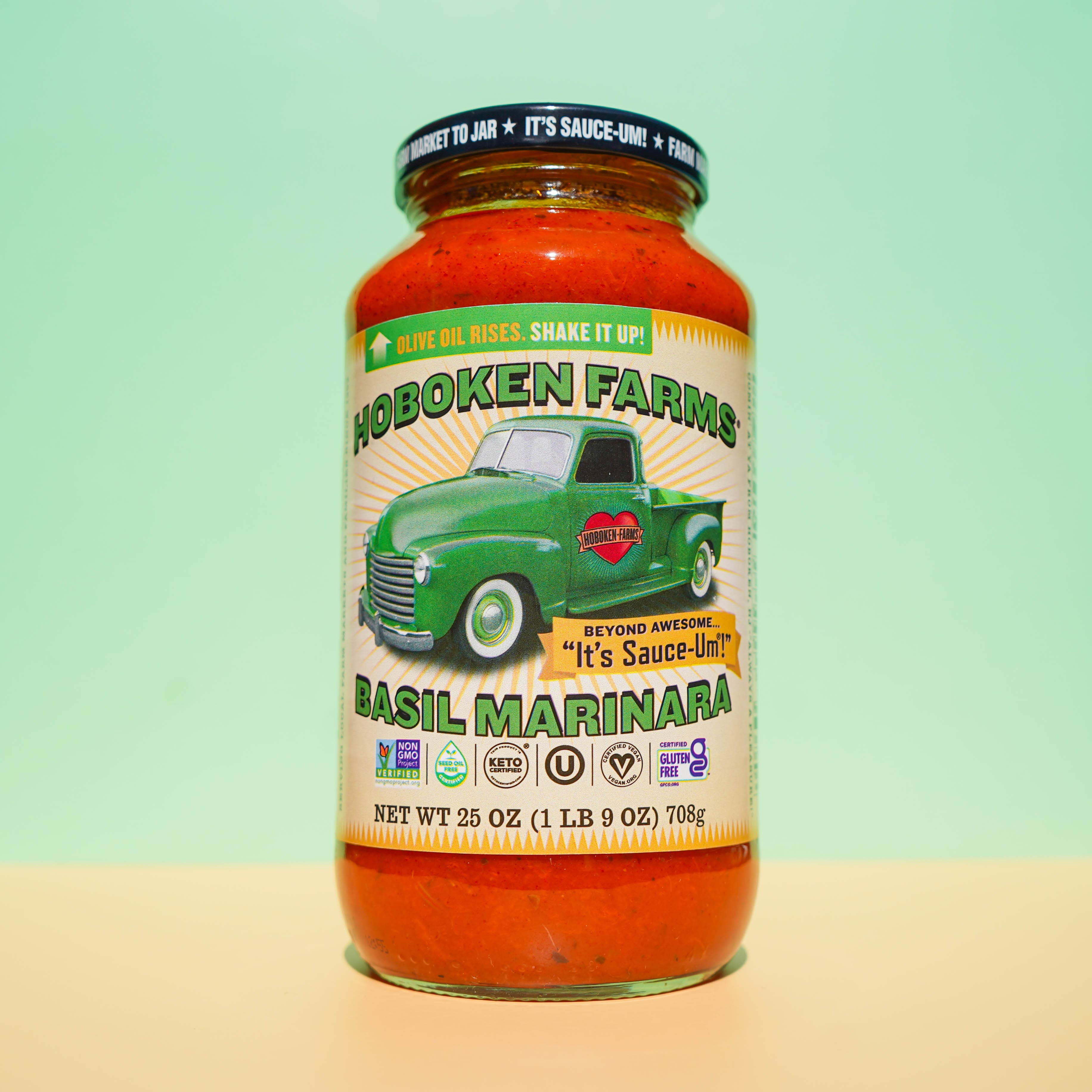 Hoboken Farms - Wholesale Pasta Sauce - Hoboken Farms Basil Marinara 6 Pack5