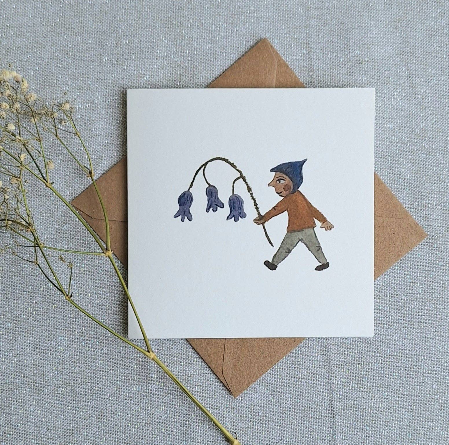 LYDIAMAE - Wholesale Everyday Greeting Card - Bluebell delivery Greetings Card0