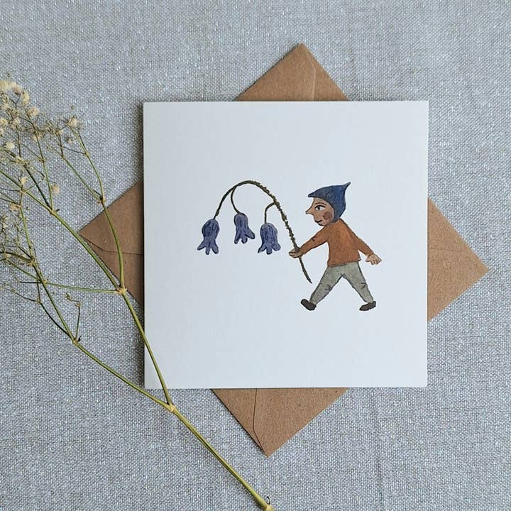LYDIAMAE - Wholesale Everyday Greeting Card - Bluebell delivery Greetings Card