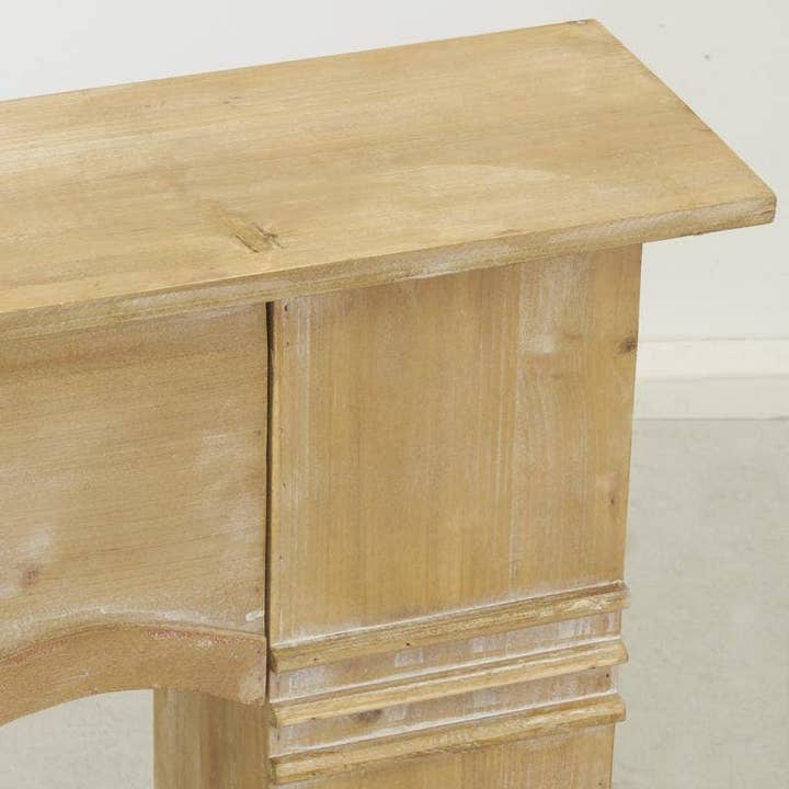 Aubry Gaspard - Wholesale Fireplace Screen - Natural pine fireplace mantel3