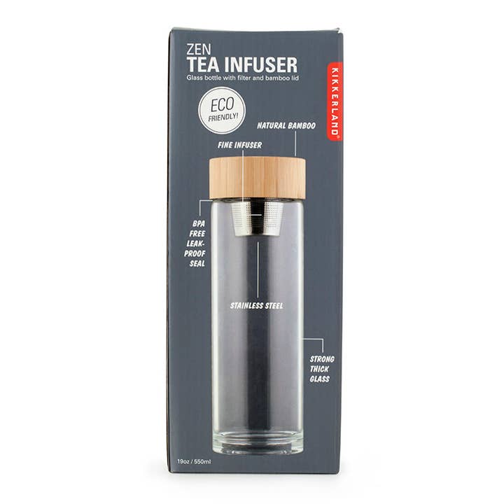 Kikkerland Design Inc - Wholesale Tea Strainer/Infuser - Zen Tea Infuser