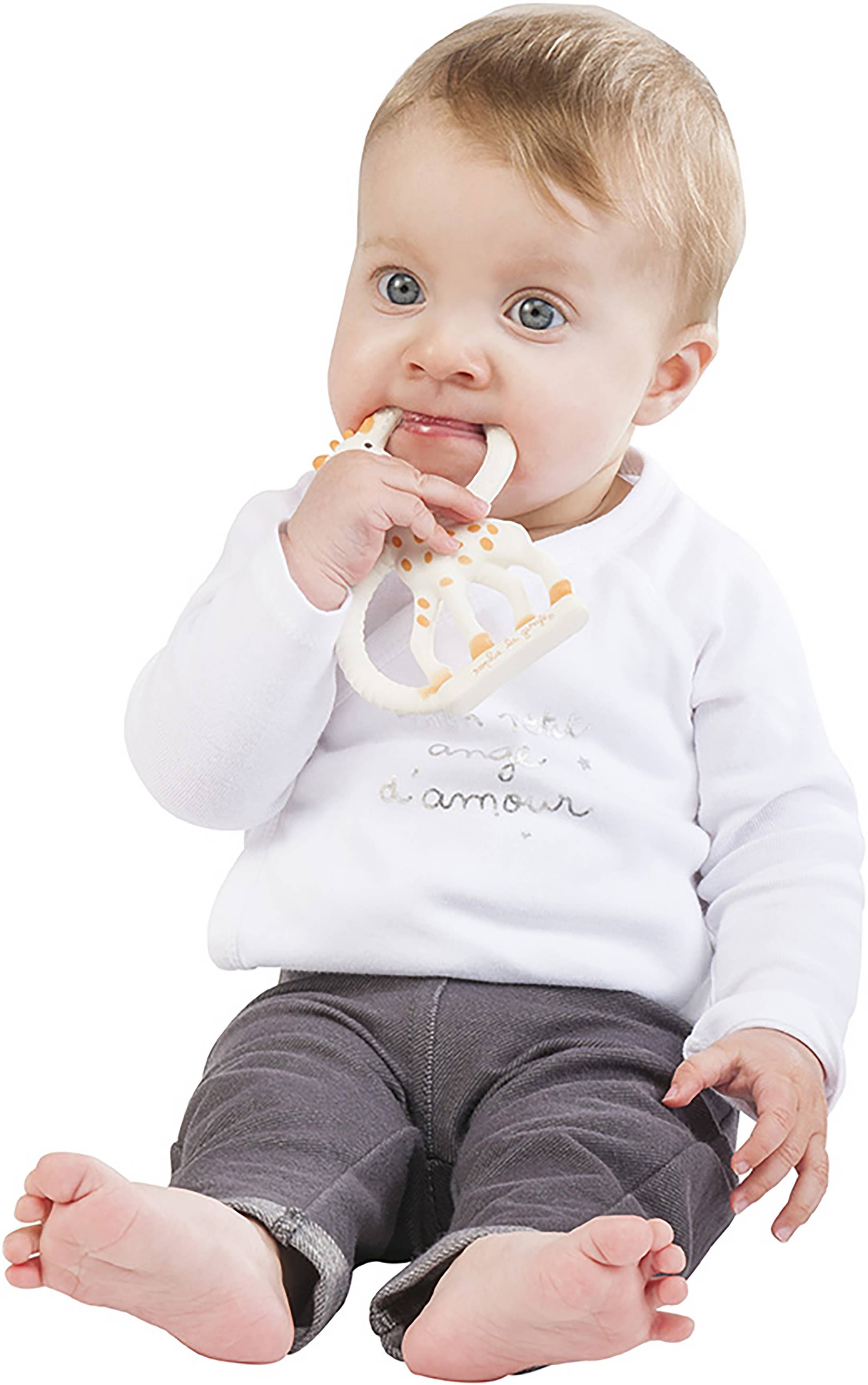 Sophie la Girafe by Calisson Toys. - Wholesale Teether (Not Clip-On) - Baby - Sophie la girafe Teething Ring (white box)2