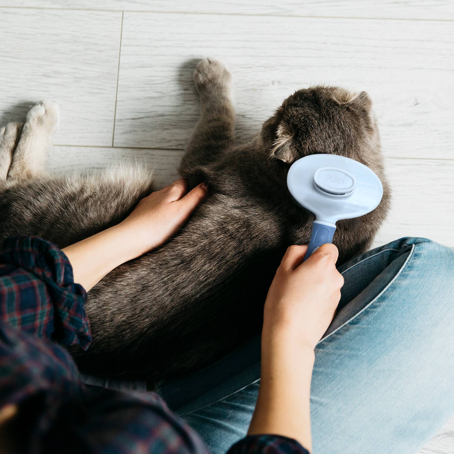 Precious Tails - Vente Brosse – chat et chien - Ocean Plastic par PT Self-Cleaning Pin Slicker Brush10