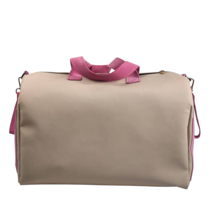 TICI Handmade - Wholesale Diaper Bag - Baby - Mamma Bag - Stroller Bag Cream and Pink1