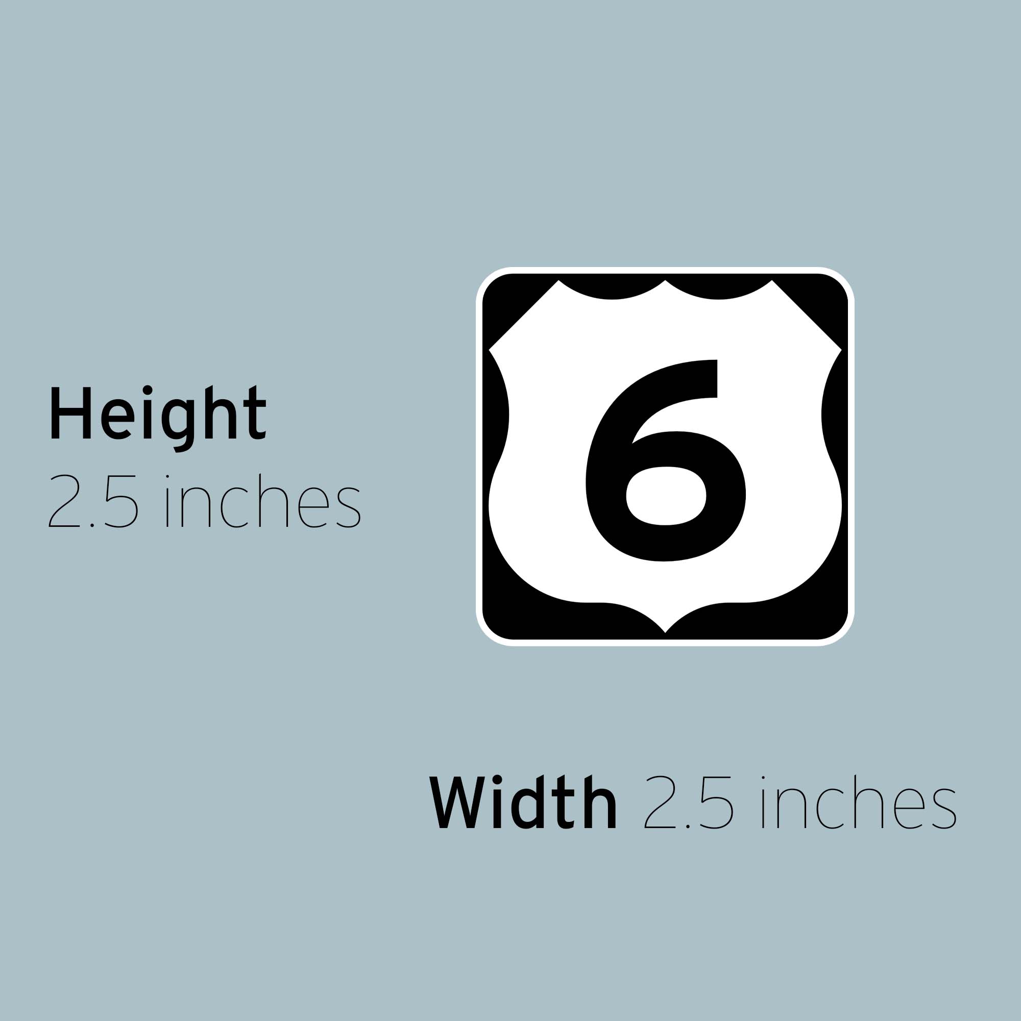 Cape Cod Stickers - Wholesale Sticker - US Route 6 Snelweg Schild Cape Cod Sticker1