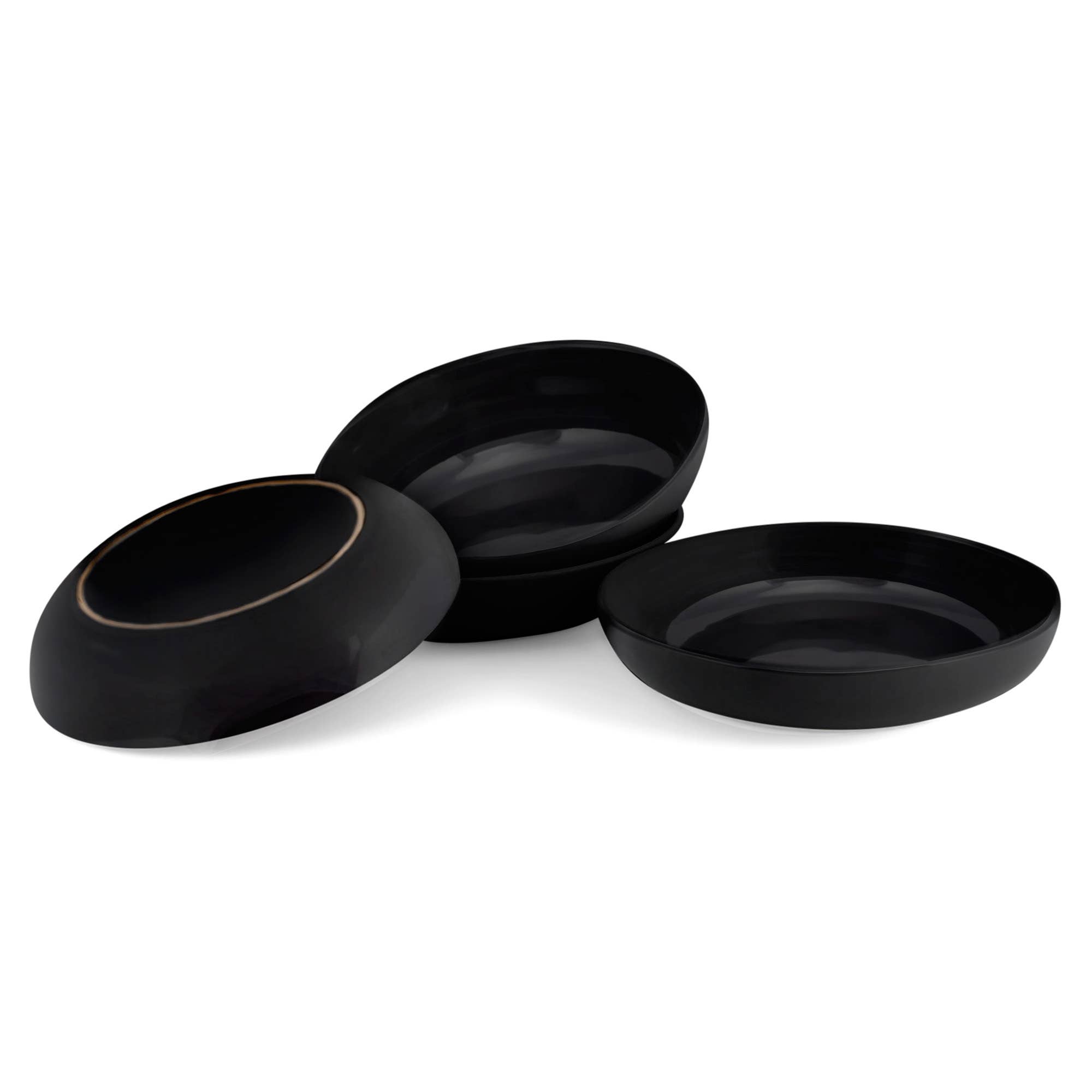 EAST AVENUE - Wholesale Bowl - Dinner Bowls Set of 4, Black4