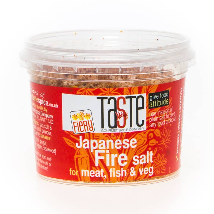 Japanese ‘Fire’ Salt | Flavoured Salt, Finishing Salt for wholesale by Taste Gourmet Spice Co