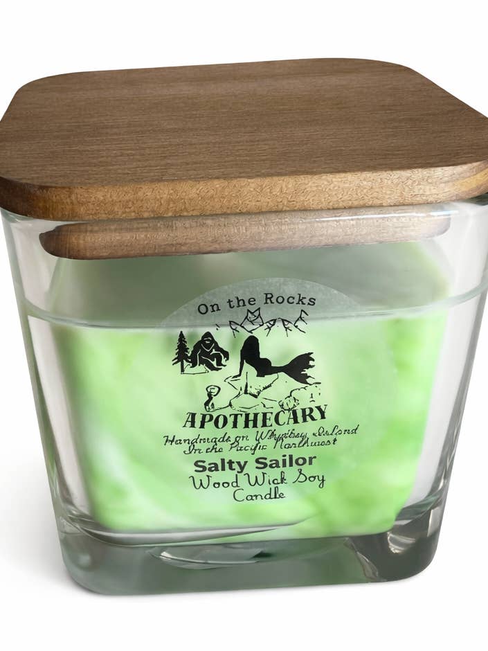 Hand-poured Soy Candles for wholesale by On the Rocks Apothecary