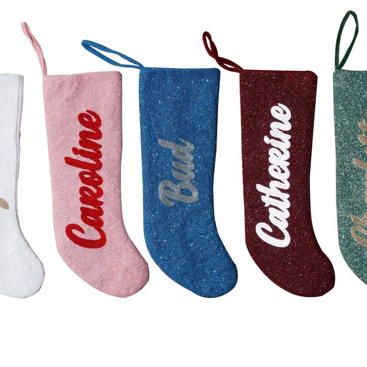 Tiana Designs - Wholesale Holiday Stocking - FB STOCKINGS -Veni. Met Emer/ S Gold1