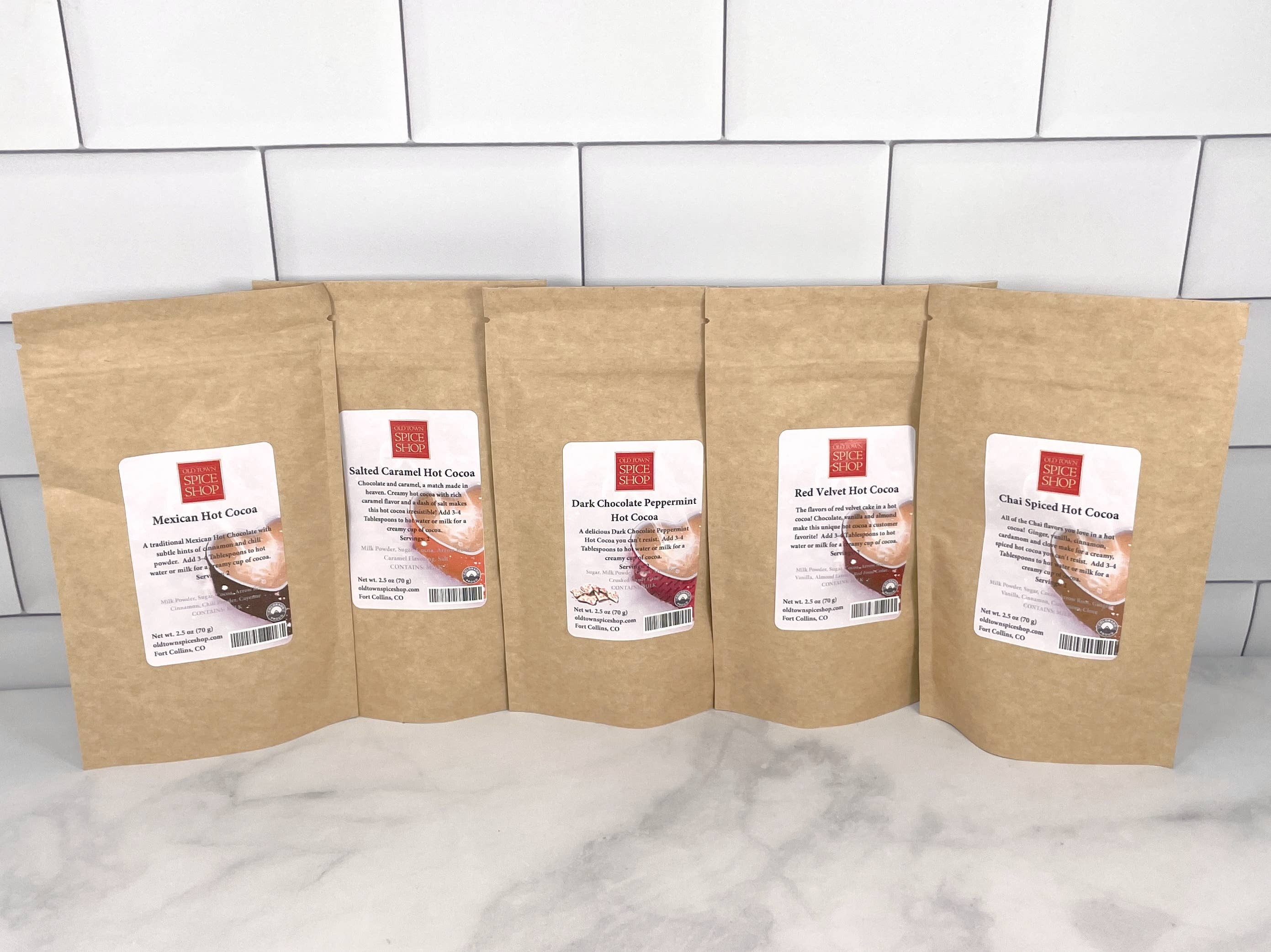 Old Town Spice Shop - Wholesale Hot Cocoa Mix/Kit - Gourmet Hot Cocoa Sampler Gift Box, Hot Chocolate Set3