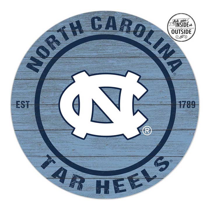 KH Sports Fan - Wholesale Sign - North Carolina TarHeels 20x20 Outdoor Sign