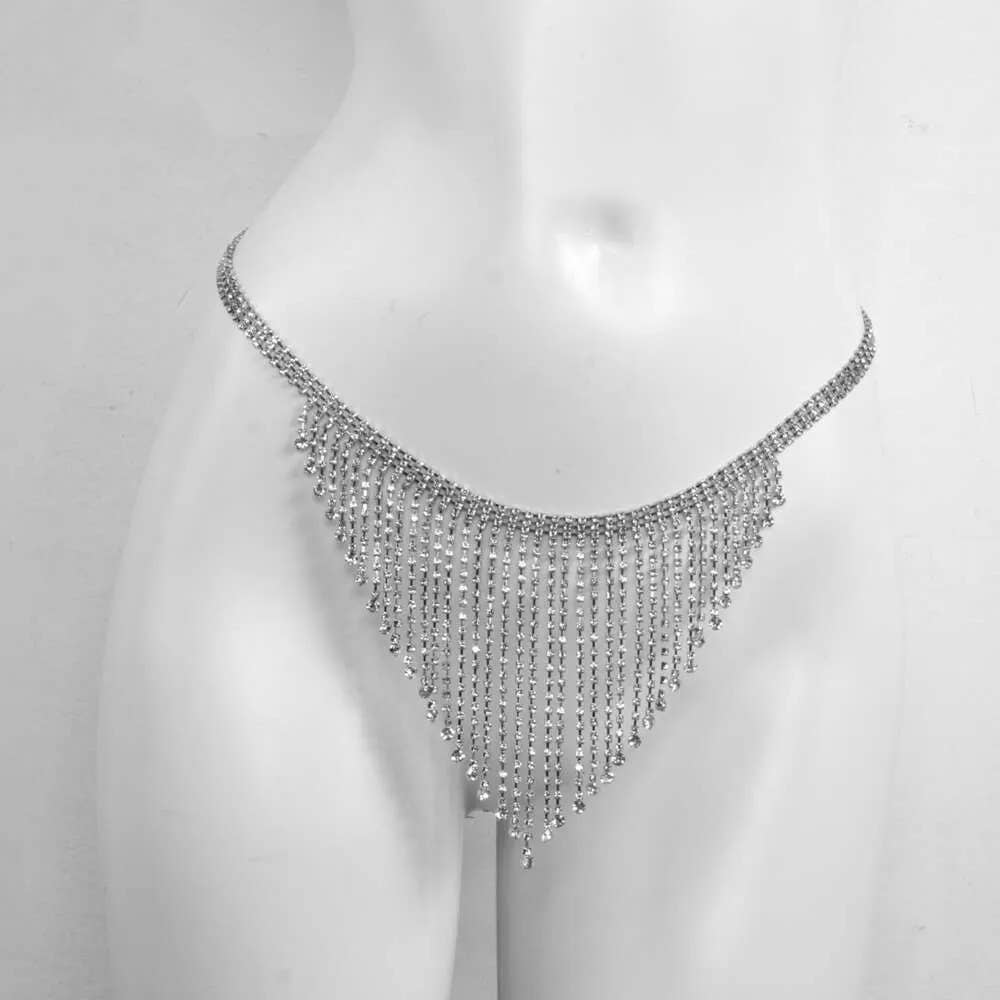 Syrrios Gifts LLC - Vendita all'ingrosso Catena per viso/corpo - Cintura Sexy con Perizoma di Strass Gioielli per il Corpo Lingerie Cristallo6