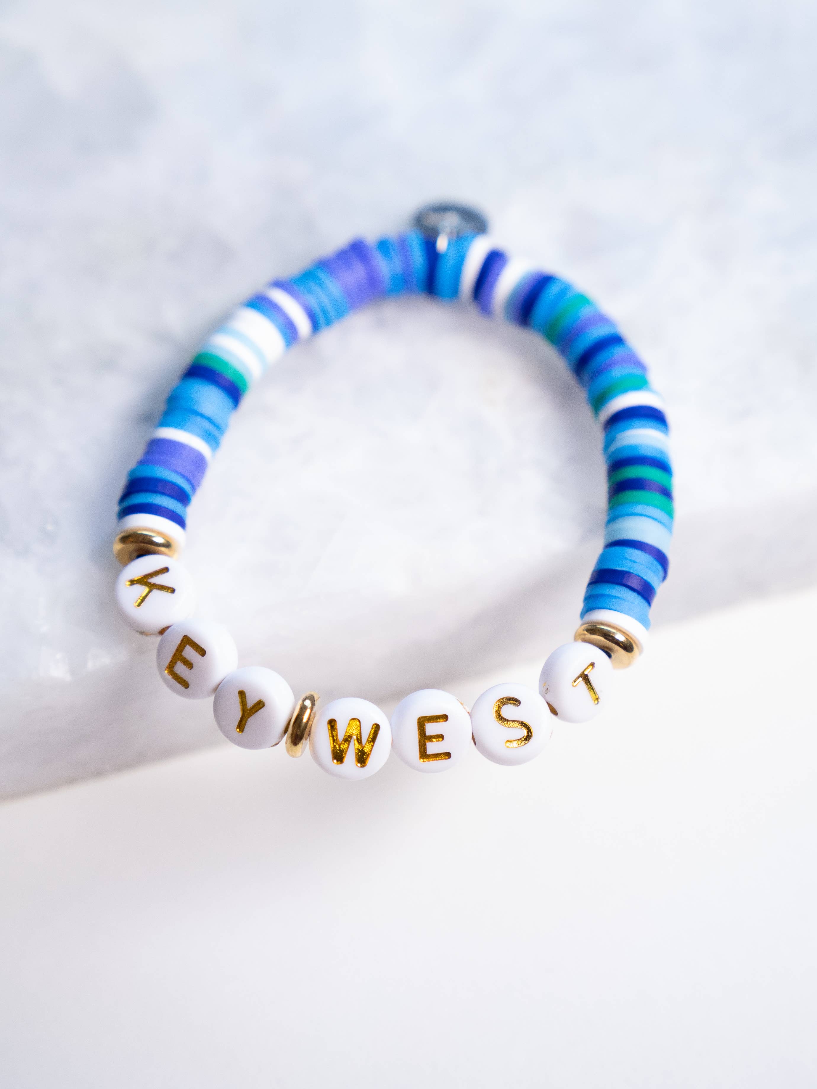 Haven - Wholesale Beaded Bracelet - Kids - Customizable Letter Bracelet - Polymer Clay - Kid Size19