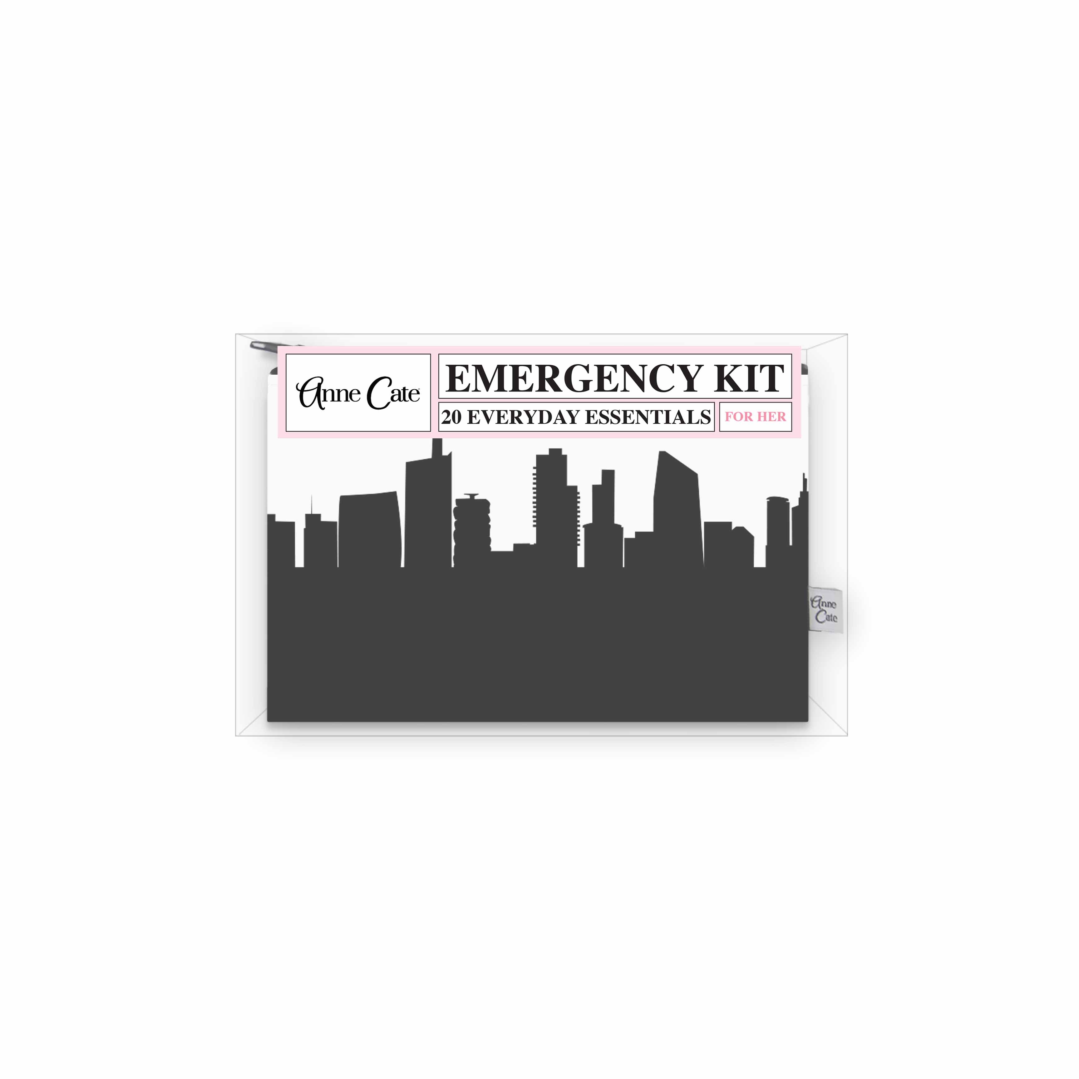 Anne Cate – wholesale Travel set – Skyline Mini Wallet Emergency Kit - For Her48