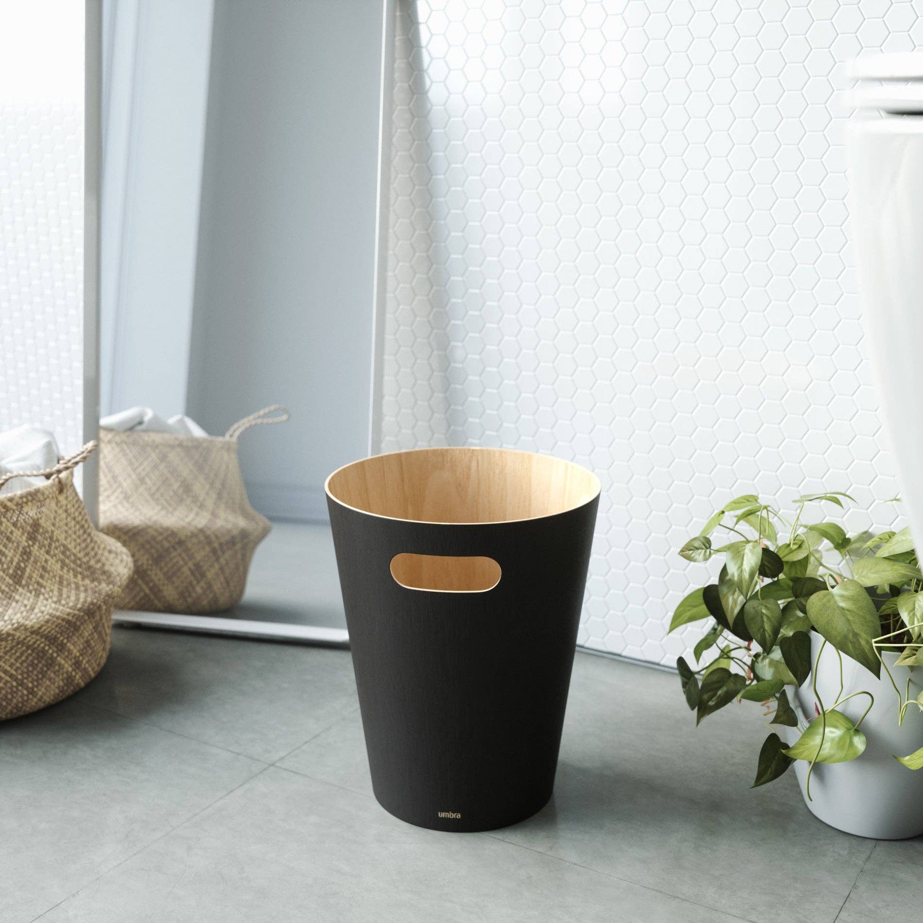Umbra (CAN) - Wholesale Trashcan/Trash Bin - Woodrow Trash Can58