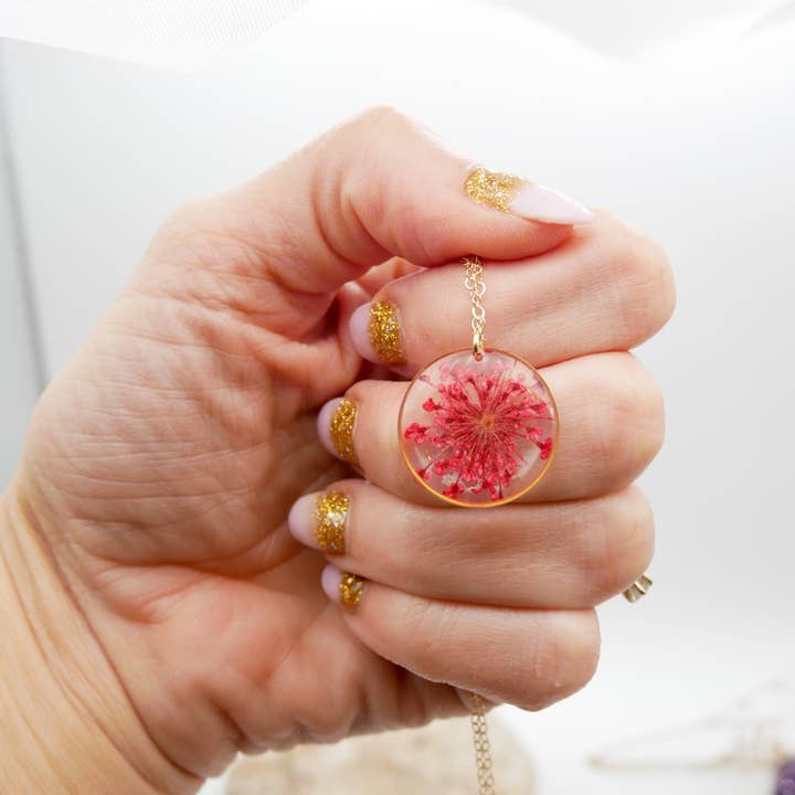 Remedy Designs - Wholesale - RedQueen Anne’s Lace Necklace4