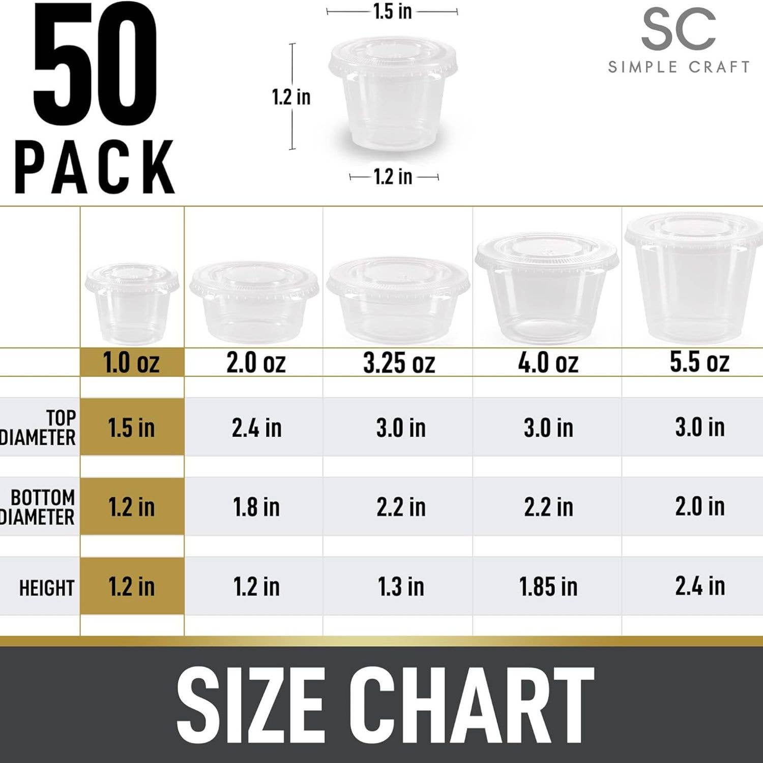 Zulay Kitchen - Vente Boîtes de conservation - Gobelets à shot Jello transparents avec couvercles - Gobelet en plastique10