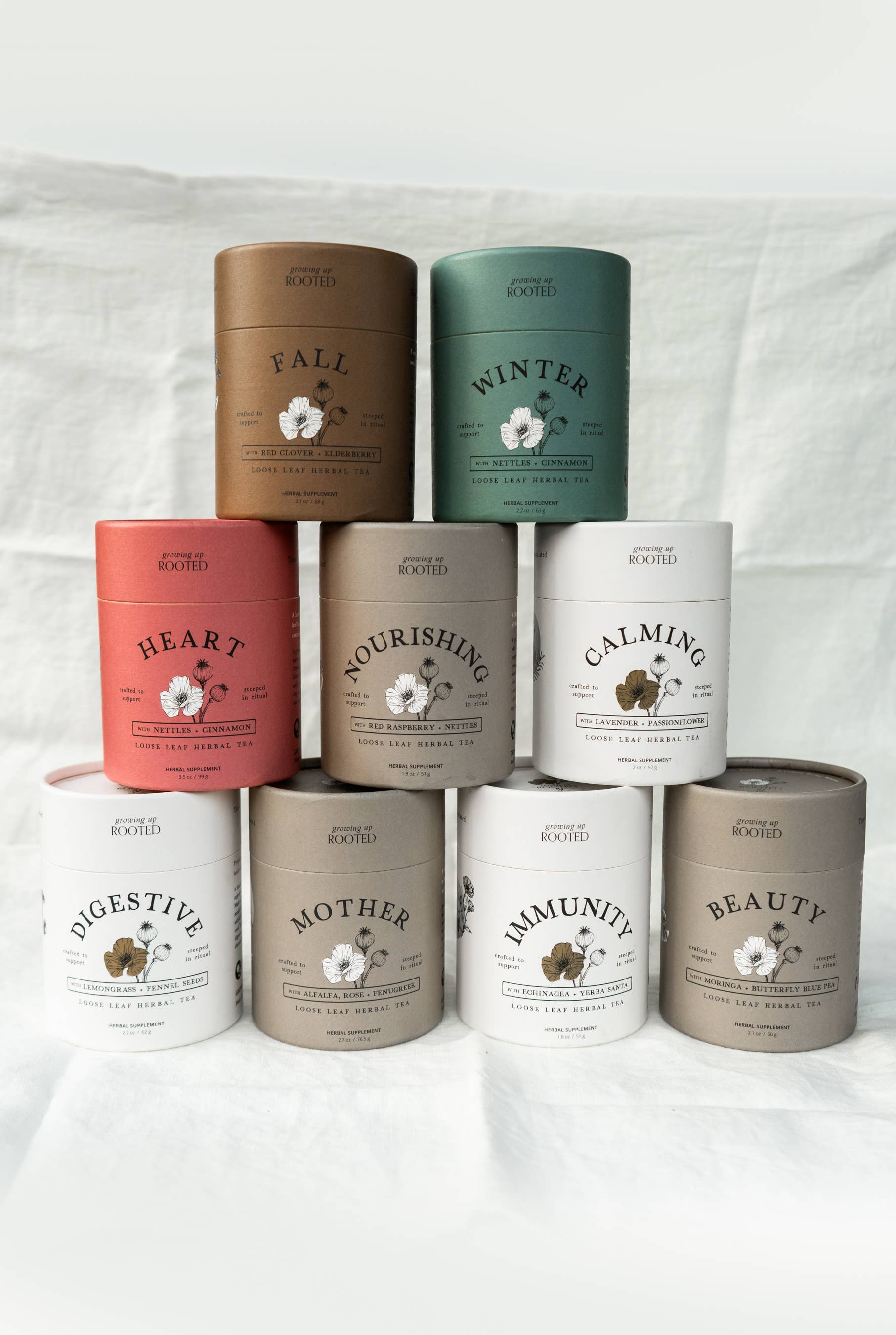 Growing Up Rooted - Wholesale Loose Tea - Calming Loose Leaf Herbal Tea | Stress Relief & Relaxation5